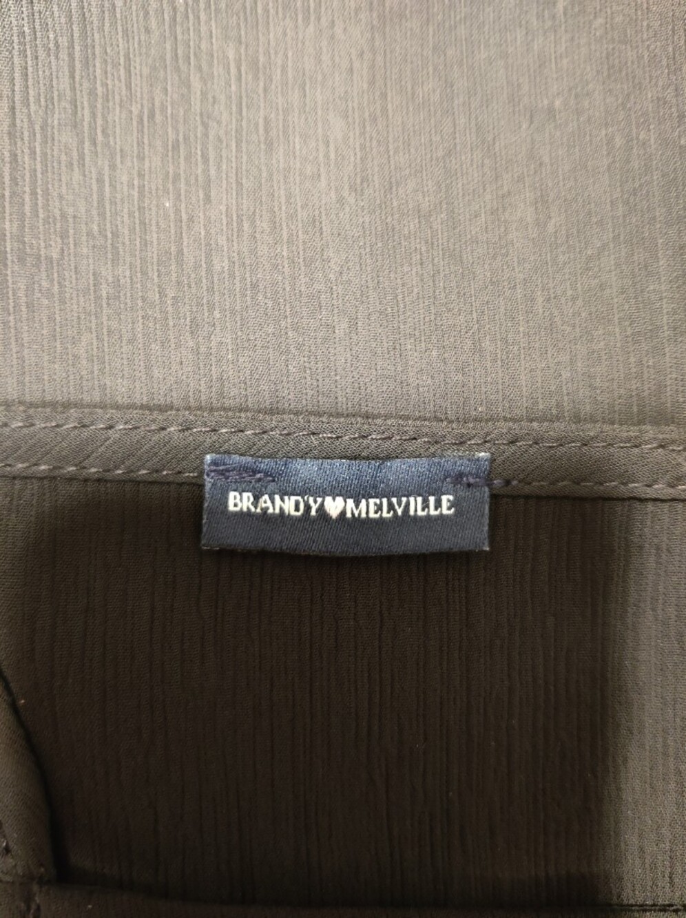 Brandy Melville Black Mini Dress - Picture 3 of 3